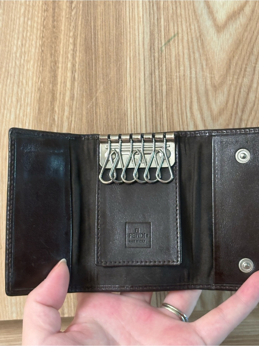 Auth Fendi card key case - Picture 2 of 12